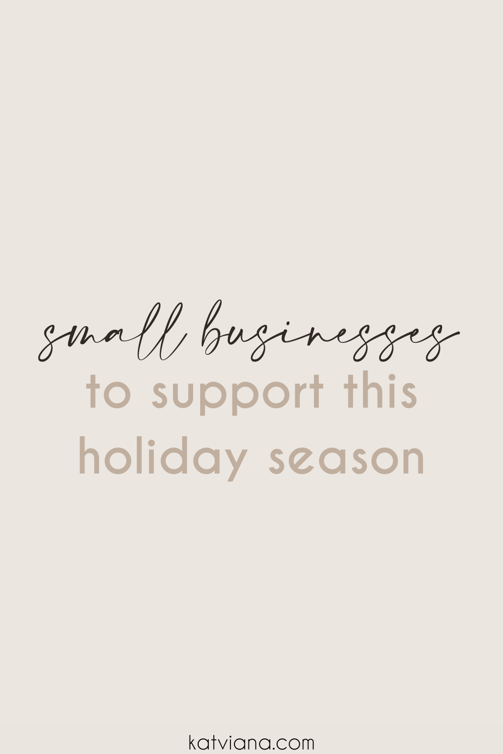 Some of the cutest gifts to gift this holiday season all from small businesses! | Kat Viana