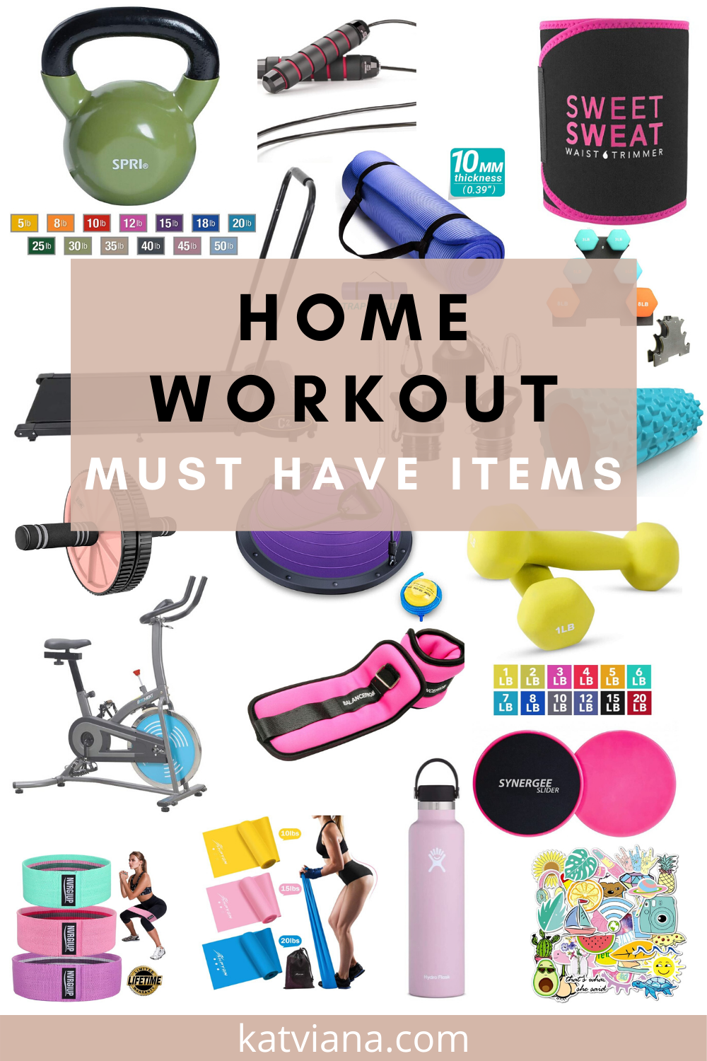 Home Workout Must Have Items | Kat Viana