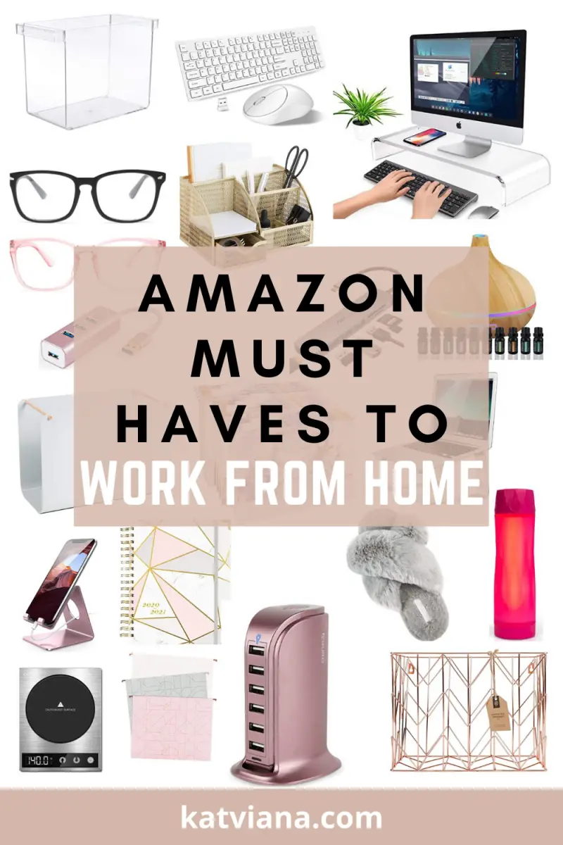 Amazon Must Have Items To Successfully Work From Home Kat Viana