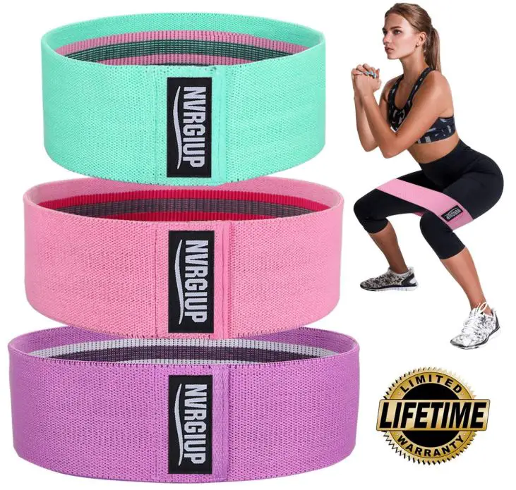 Resistant Bands for Working Out From Home- Squats | Kat Viana