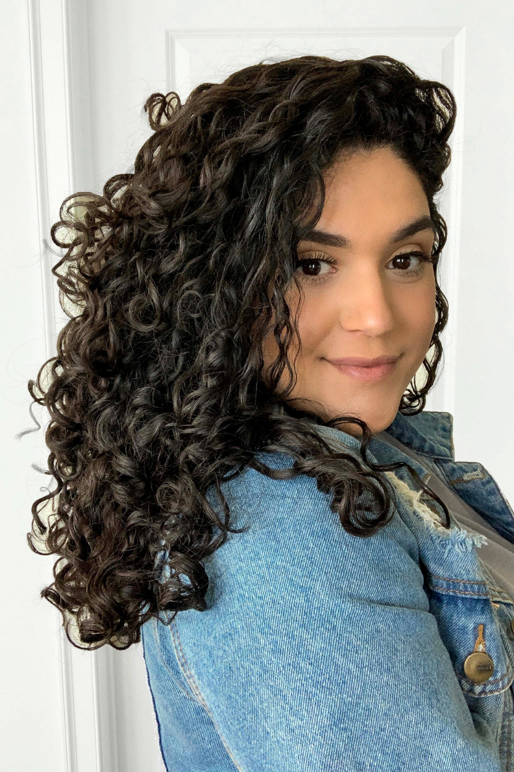 curly hair routine