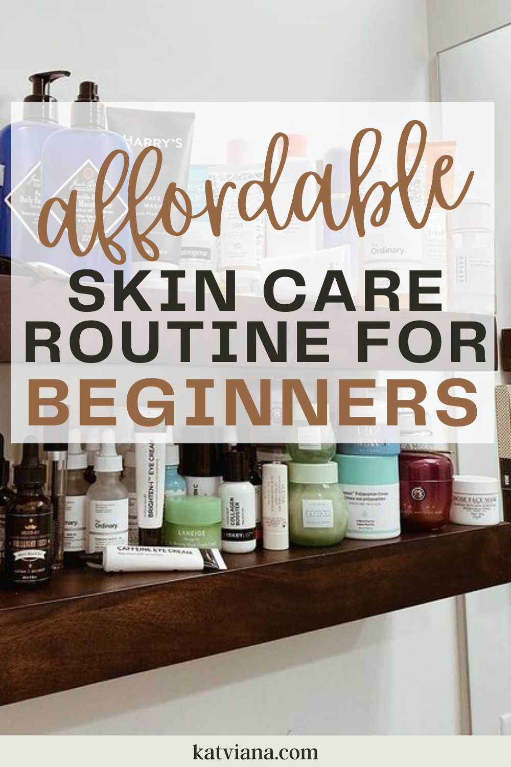 affordable skincare routine for beginners