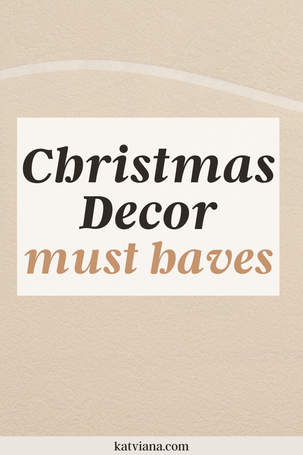 affordable christmas decor must haves