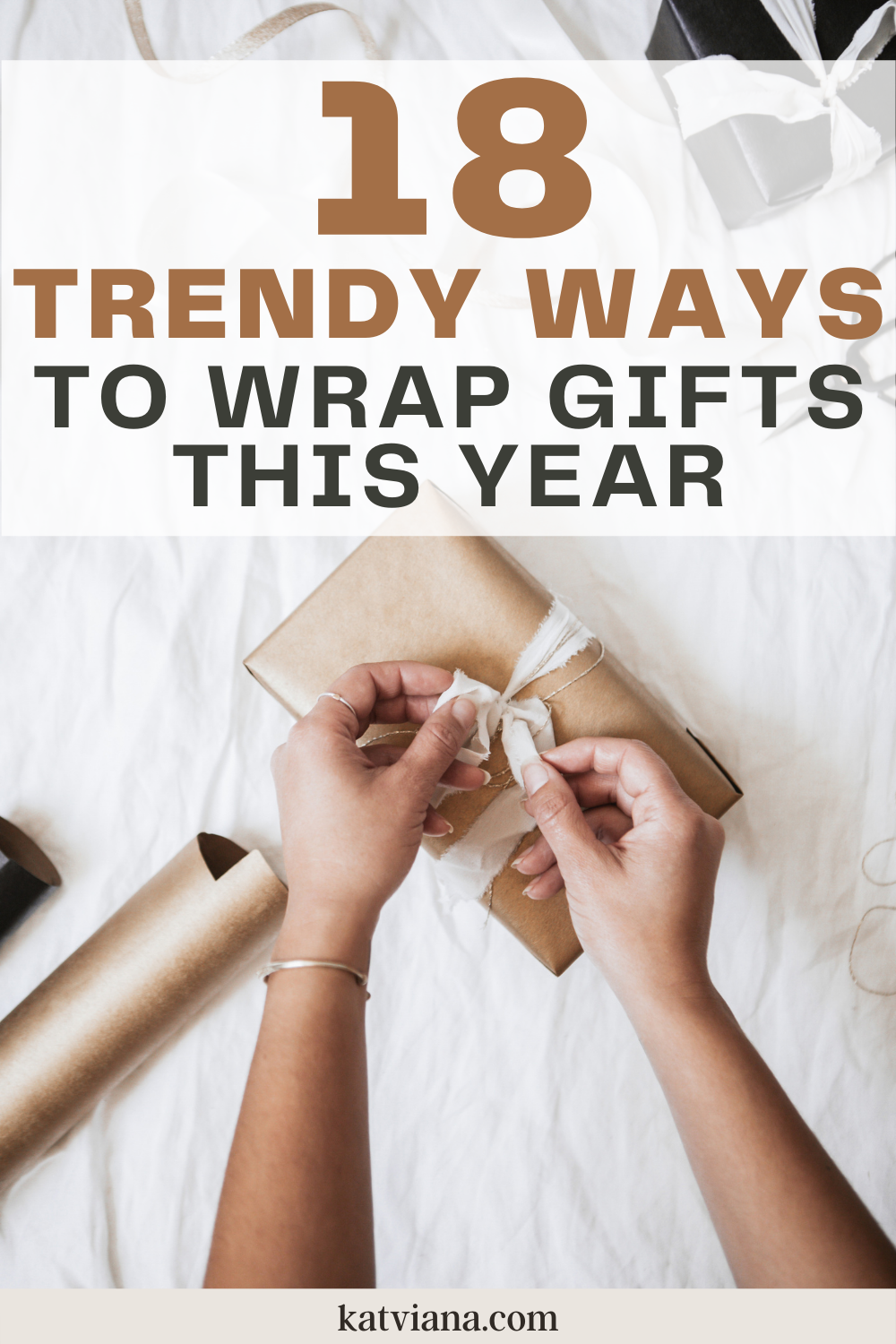 trendy ways to wrap gifts