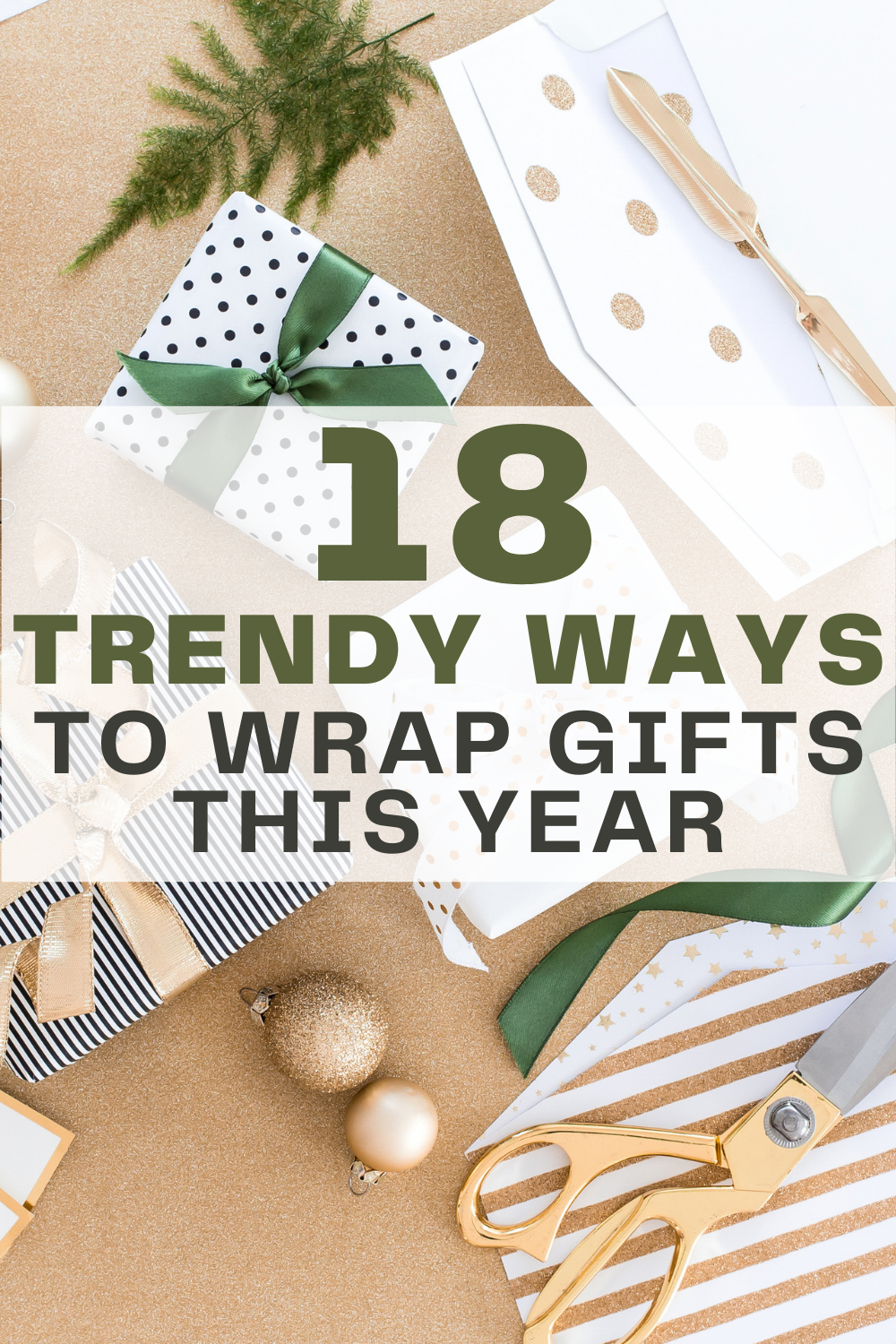 trendy ways to wrap gifts