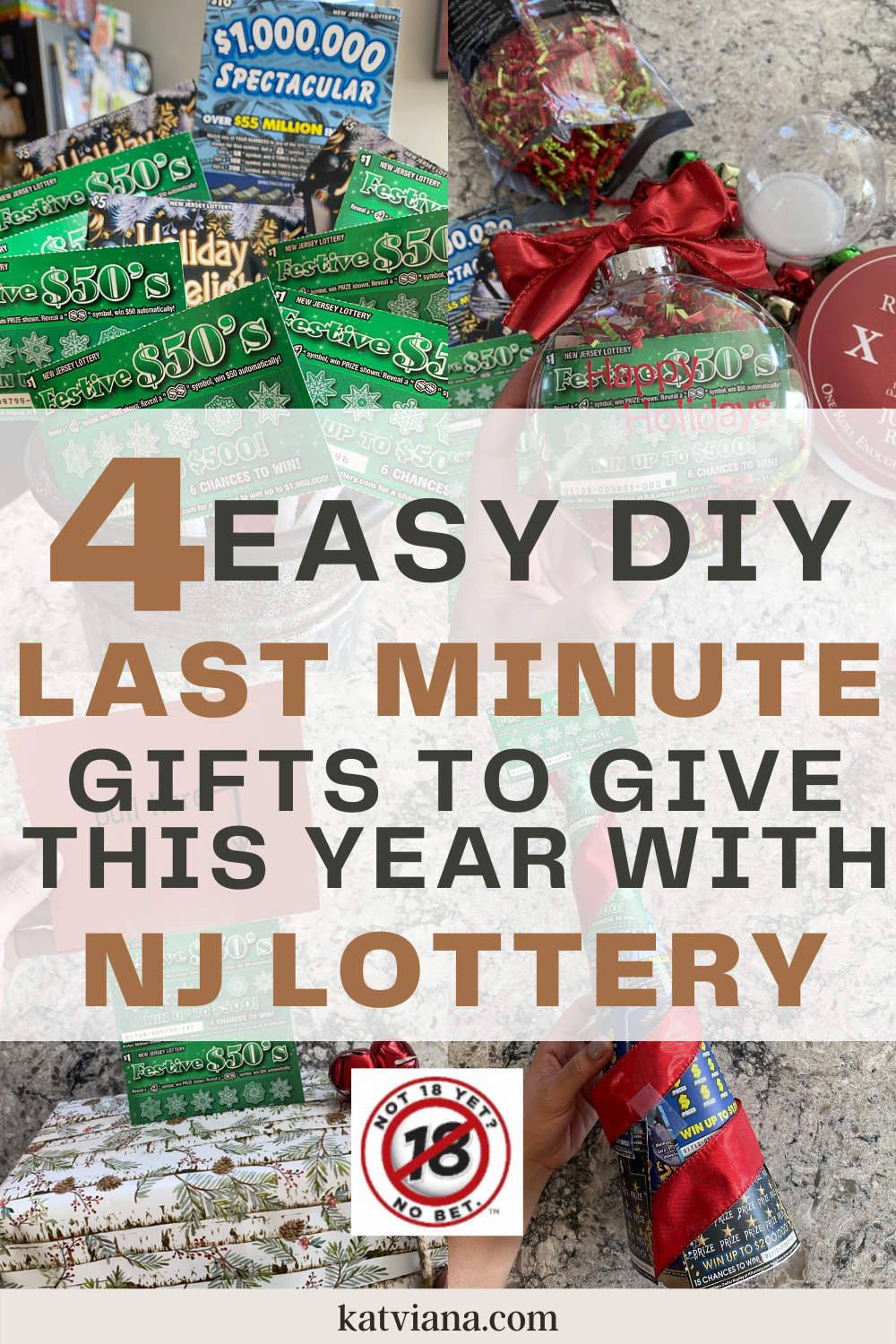 4 Easy Last Minute DIY Gifts to Give With NJ Lottery