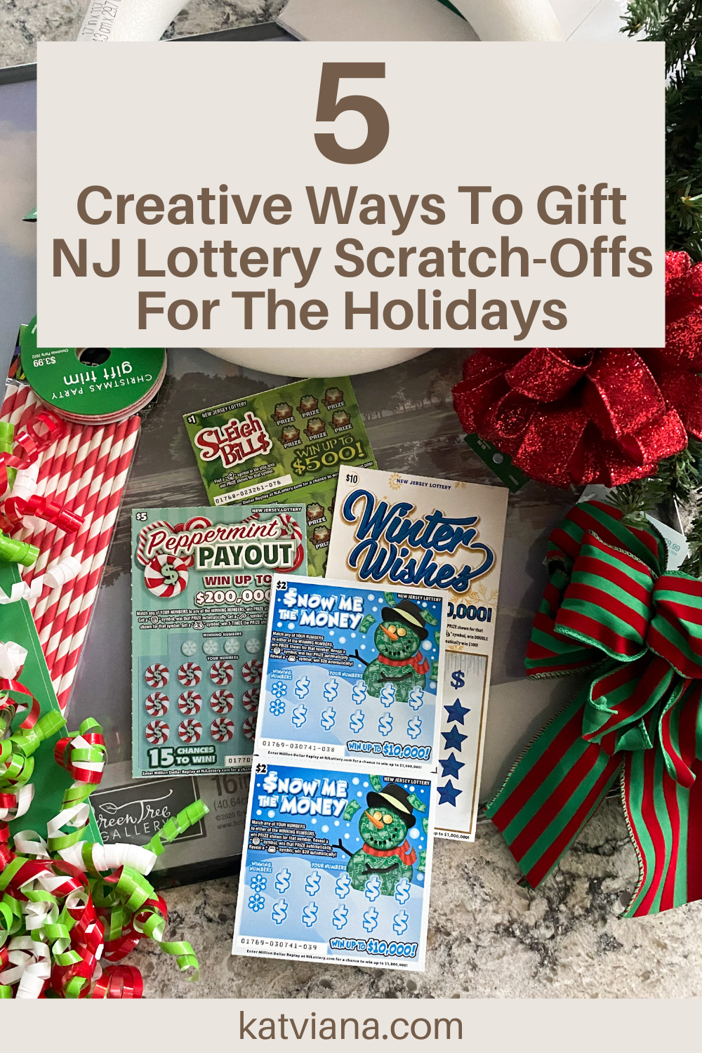 5 Creative Ways To Gift NJ Lottery Scratch-Offs For The Holidays