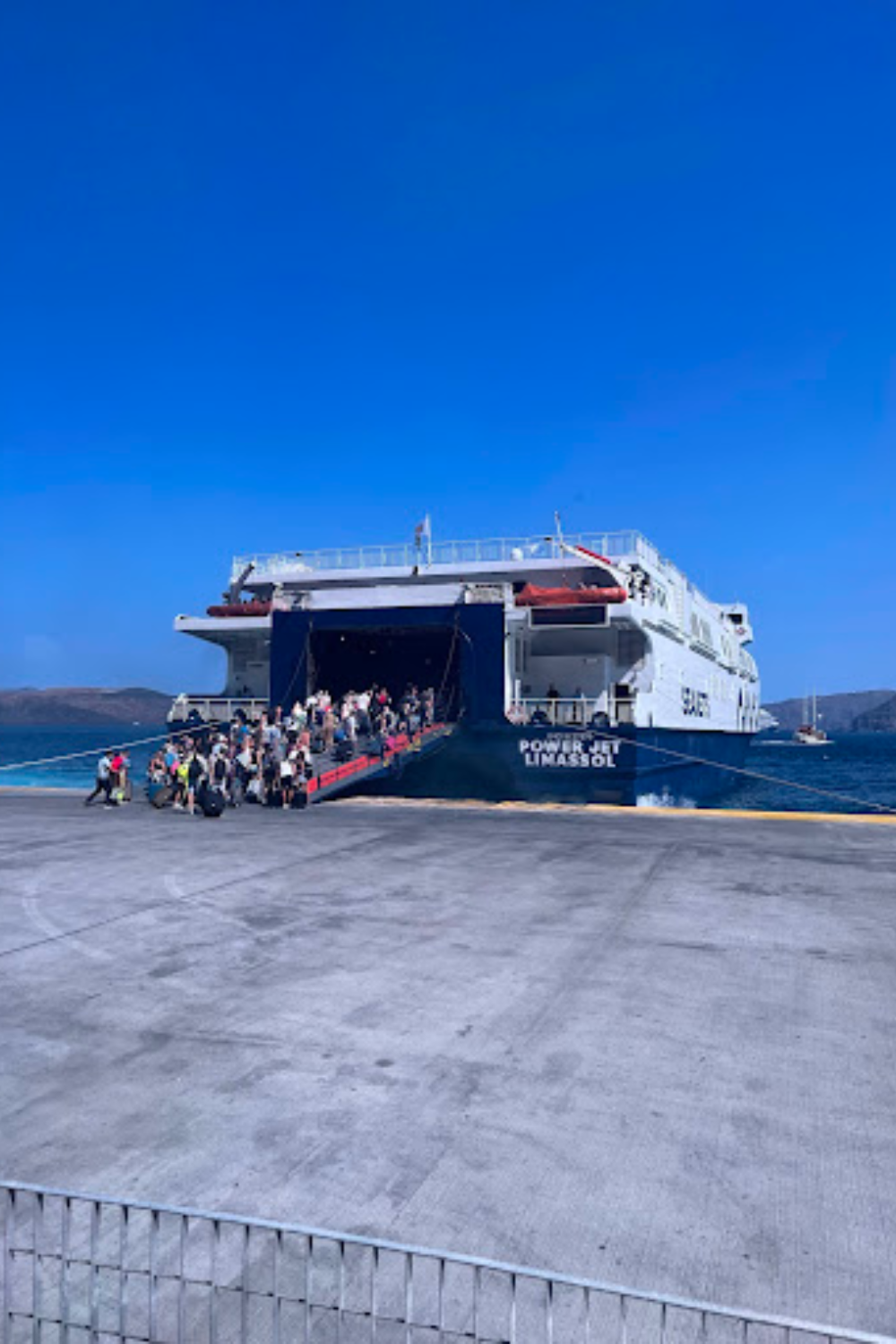 ferry from crete to paros
